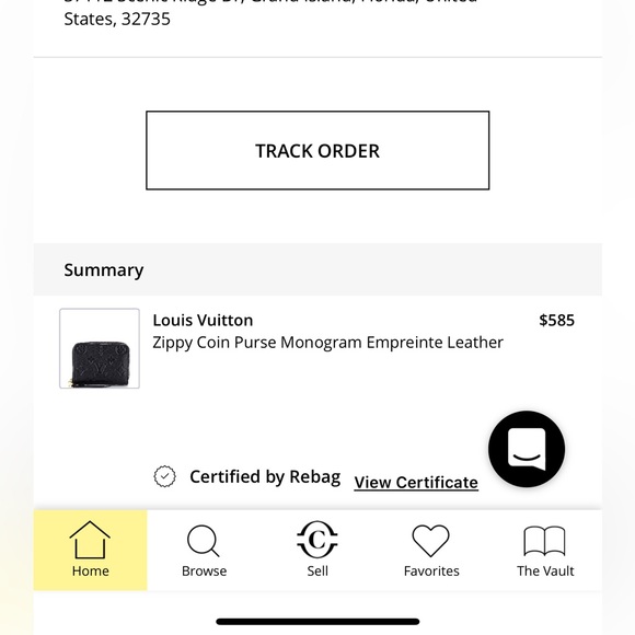 Louis Vuitton Empreinte zippy - SOLD - Picture 6 of 7